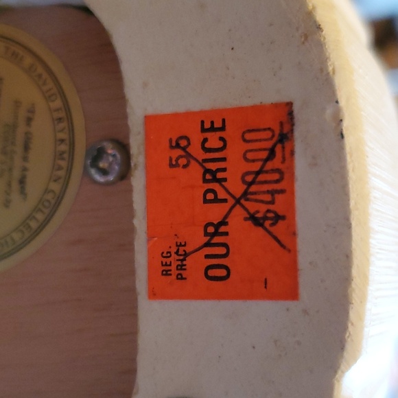 David Frykman old angel with rainbow plus music box - Picture 9 of 9